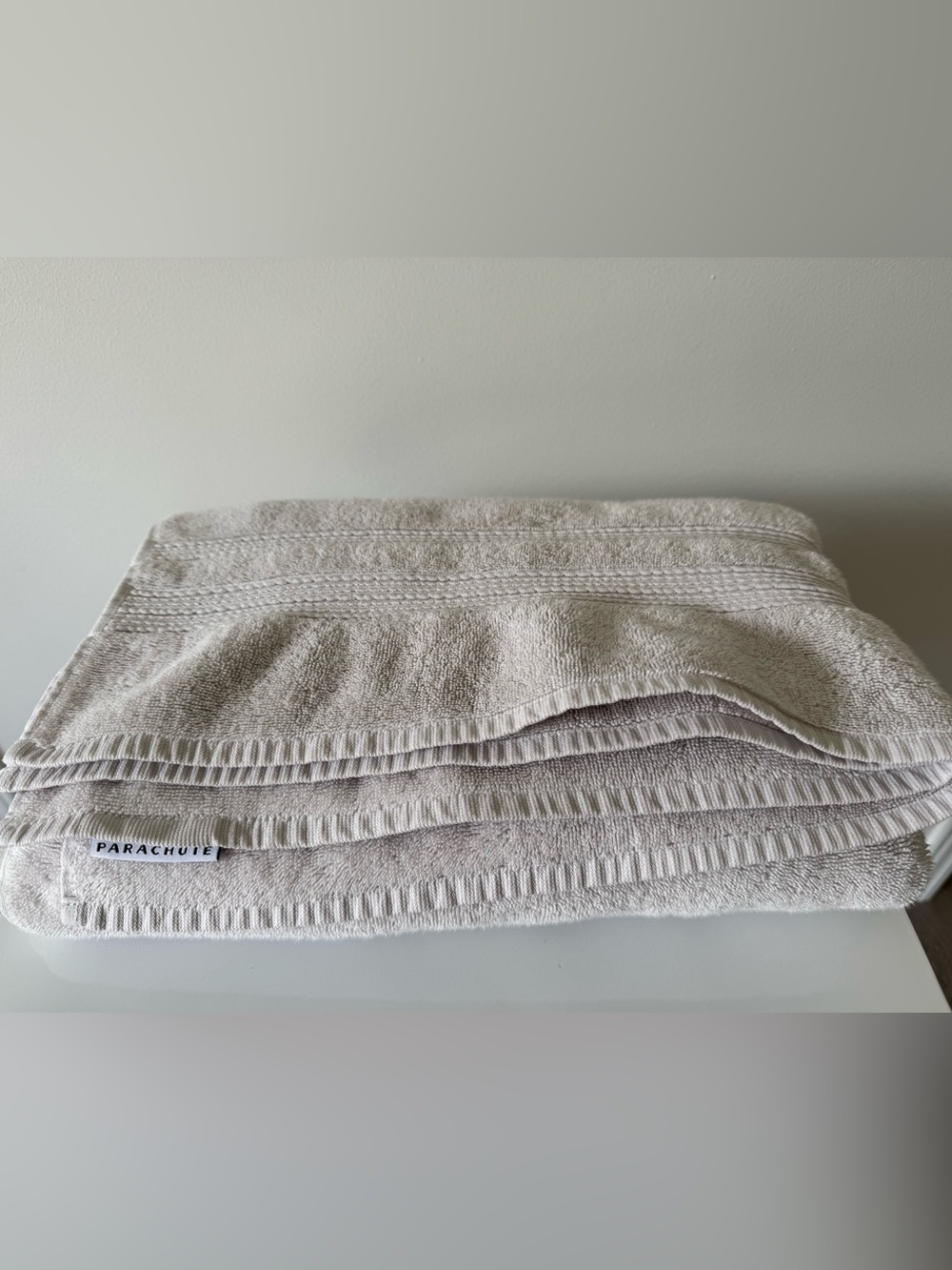 Parachute Classic Turkish Cotton Bath Towel in Light Gray